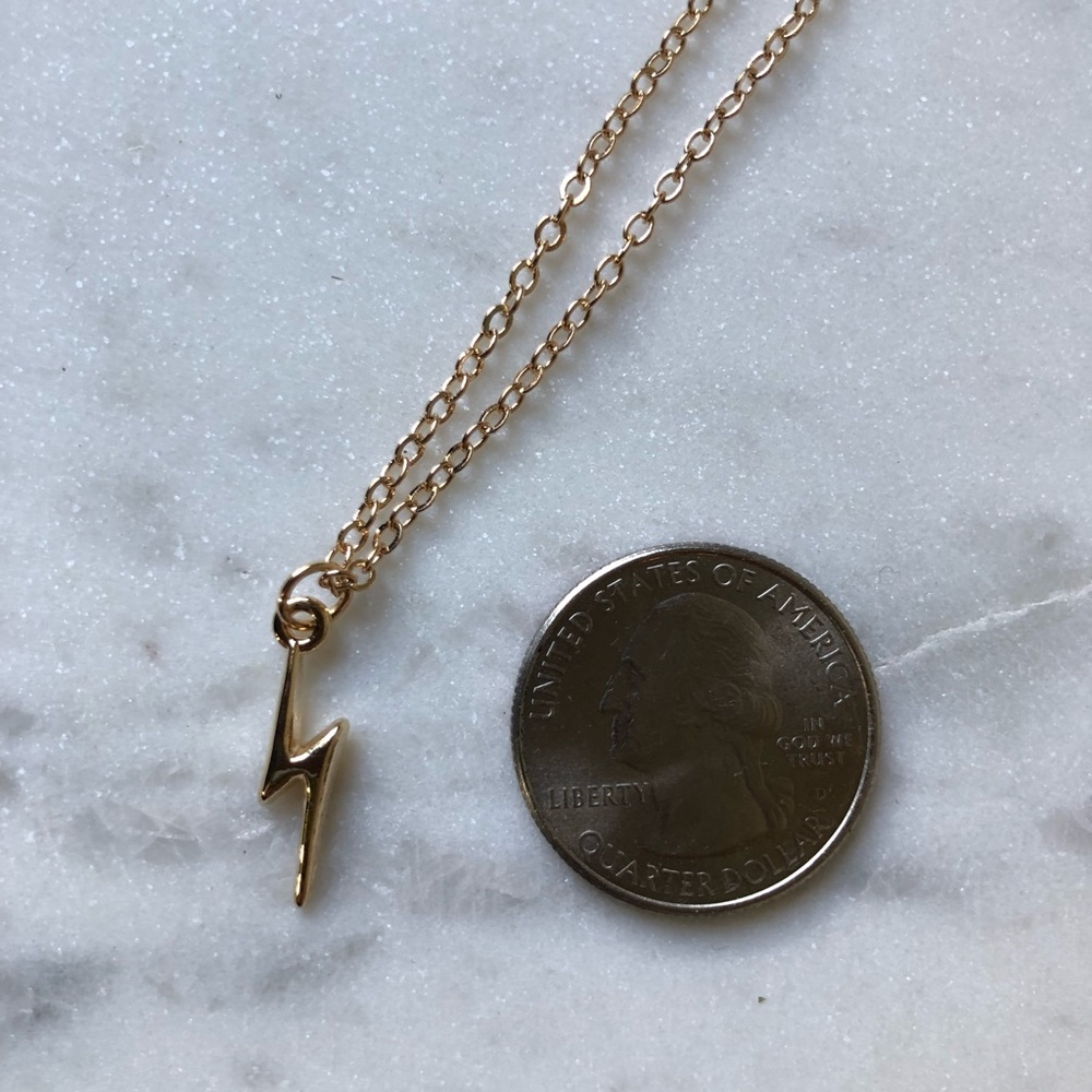 NWOT Harry Potter Lightening Bolt Necklace - Picture 4 of 4